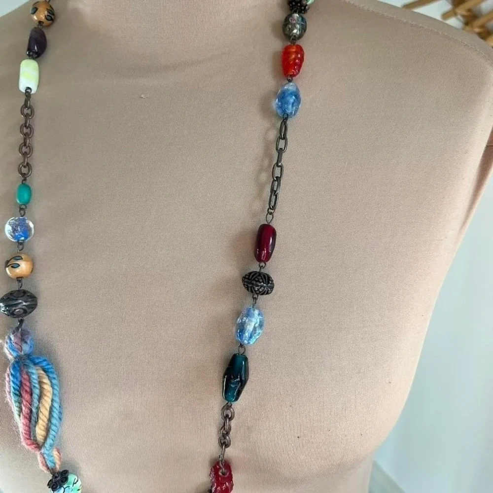 Vintage‎ Art Deco Beaded Necklace